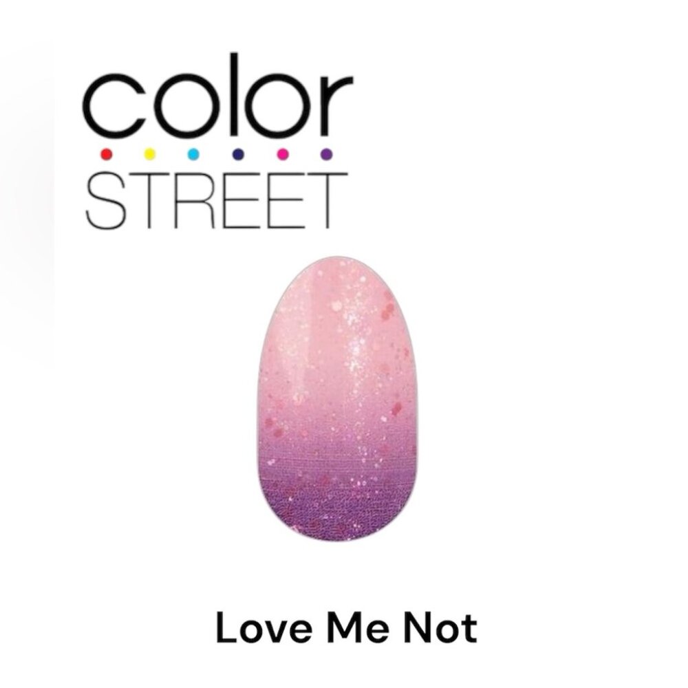 3 FOR $35: COLOR STREET Nail Strips - Love me Not